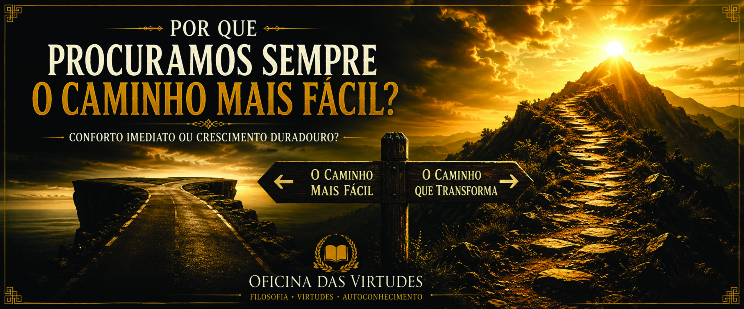 Por Que Procuramos Sempre o Caminho Mais Fácil?