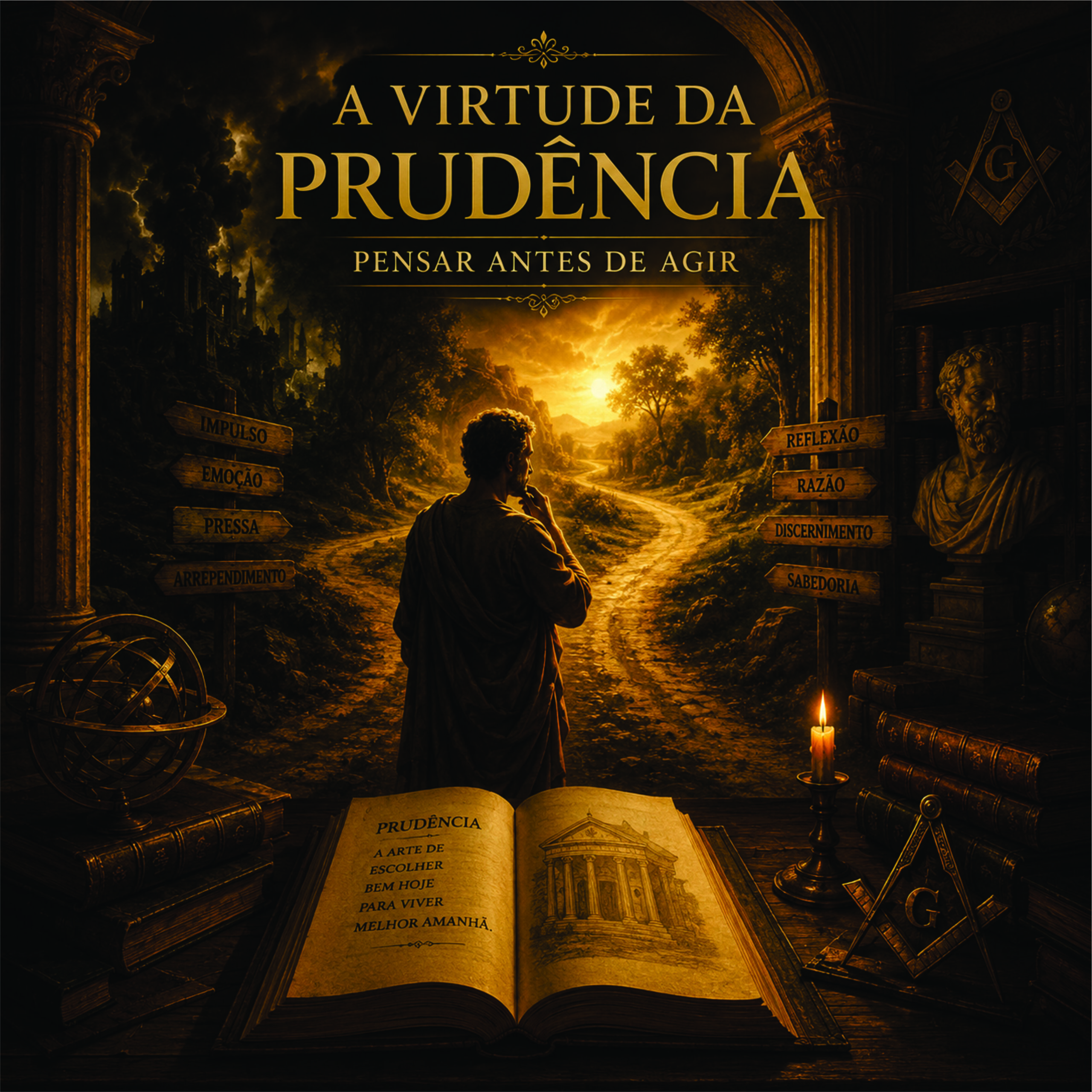 A Virtude da Prudência: Pensar Antes de Agir