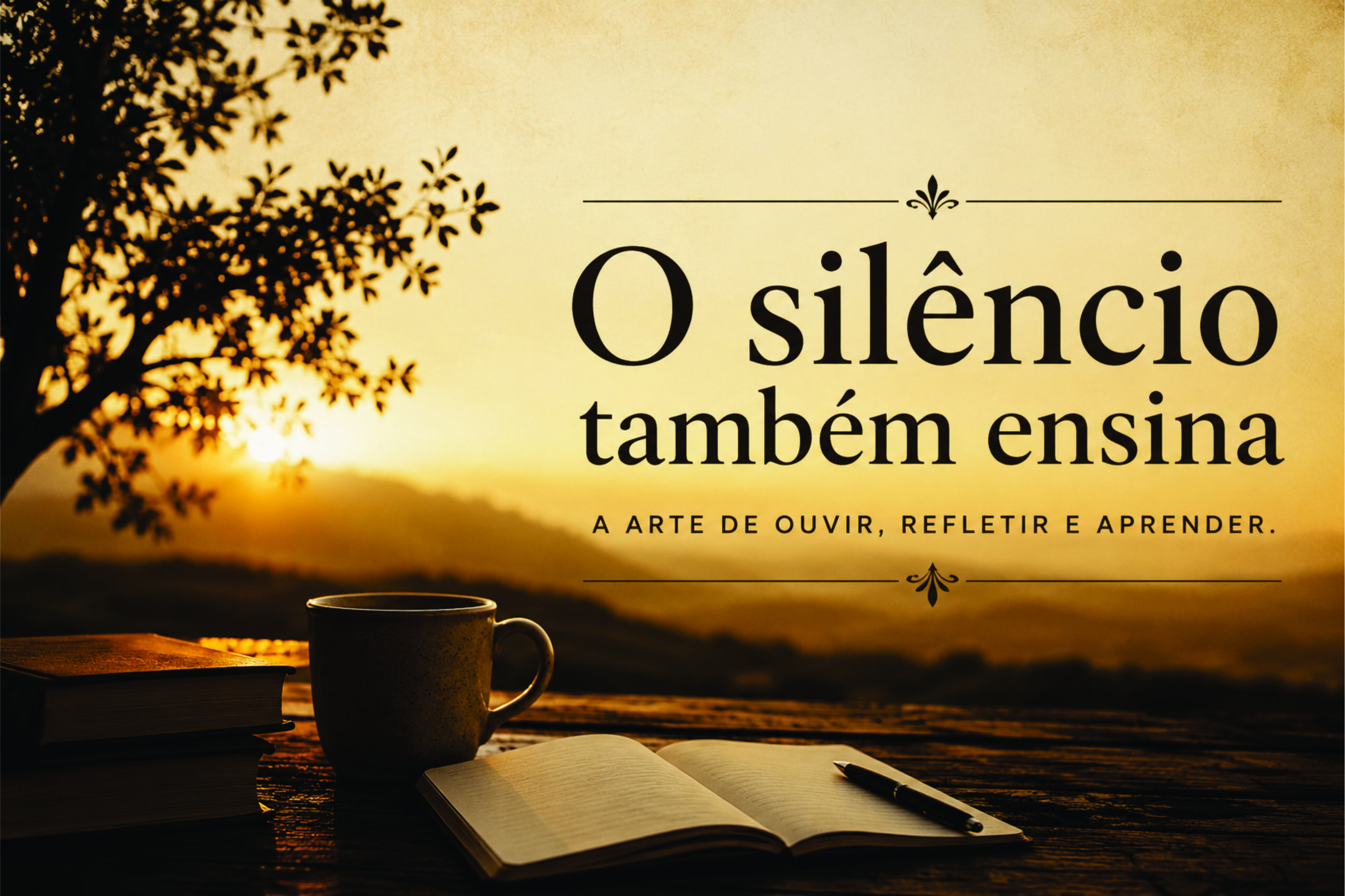 O silêncio também ensina